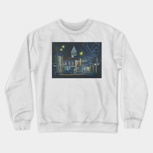 Christmas in Portishead Crewneck Sweatshirt by ingridslatter